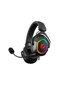 Resim Rampage RX7 Combat 7.1 Surround Mikrofonlu RGB Kulak Üstü Oyuncu Kulaklığı 