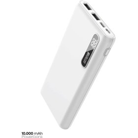 Resim Simex Powerbank S-27 Ware 10000MAH Beyaz Lithium-Ion Piller ile Aşırı Isınmaya Karşı Koruma 