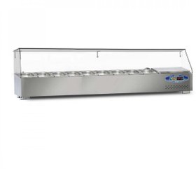 Resim Dampak Soğutmalı Set Üstü Saladbar 10 Küvet 200 x 35 x 40 (cm) 