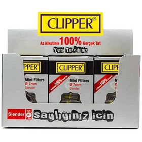 Resim Clipper Slender Ağızlık Filtre 30LU 12 Paket 360 Adet 