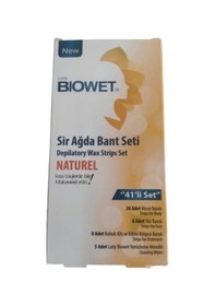 Resim Biowet Naturel Sir Ağda Bandı 41'li 
