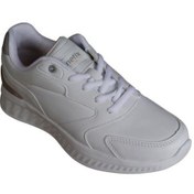 Resim Kinetix Kadın Beyaz Cilt Comfort Taban Sneaker Yürüyüş Spor Ayakkabı Beyaz 