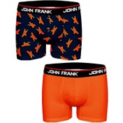 Resim John Frank İkili Hype Plane Erkek Boxer (JF2BHYPE02-PLANE) 