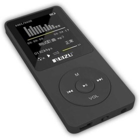 Resim Ruizu X02 Ultra Ince Mp3 Çalar 8gb Fm Radyo Siyah 