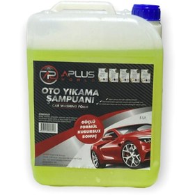 Resim APLUS WORLD 5 Kg Fırçasız Oto Şampuanı (1/60 KONSANTRE) Uygulama Süngeri 