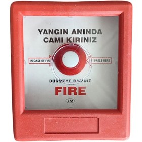 Resim Nisaluce Yangın İhbar Butonu - ESB1443 