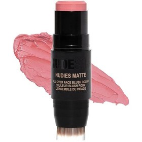 Resim Nudestix Nudies Blush Mat Allık Stick Sunkissed Pink 7gr Sunkissed Pink 