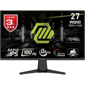 Resim MSI 27" Mag 275QF 2560X1440(WQHD) IPS 180HZ 0,5ms Gaming Monitor 