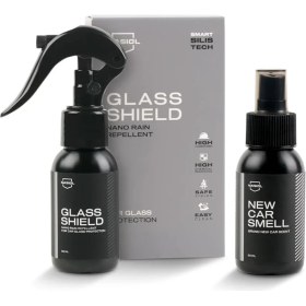 Resim FourForce Yağmur Kaydırıcı ve Yeni Araç Kokusu Paketi, Erkeklere, Babalara Hediye, Araç Bakım Paketi 