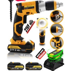 Resim Retools Şarjlı Alçıpan Vidalama Sarı 