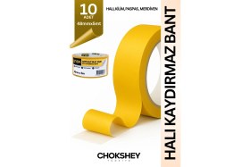 Resim Onba Halı Kilim Sabitleme Yapıştırma Kaydırmaz Çift Taraflı Bant 48mmx5mt - 10 Adet 