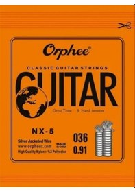 Resim Orphee Nx-5 Klasik Gitar La Teli 