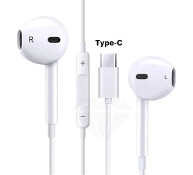 Resim Nostaljikcep Kotenartt Technio Apple iPhone 15 Pro Max Usb-C Girişli Mikrofonlu Kulaklık Içi Kablolu Kulaklık 