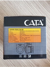 Resim Cata CT-9242 Sıva Altı Hareket Sensörü 