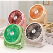 Resim SIGHTZER Masaüstü Şarjlı Fan 3 Kademeli Taşınabilir Vantilatör Serinletici Mini Klima Fan 