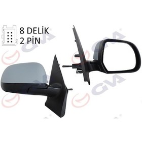 Resim Dış Dikiz Aynası Mekanik Sağ Dacıa Dokker-lodgy 12 Astarlı Konveks Cam Vm-6803pr 
