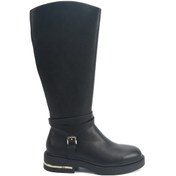 Resim İnci Incı Marly 5pr Siyah Kadın Düz Çizme 000000000102042112 Siyah 