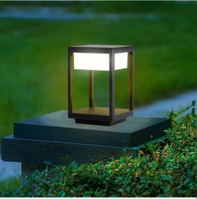 Resim Forlife 60 Watt Solar Alüminyum Bollard Aydınlatma Armatürü Fl-3301 