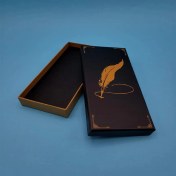 Resim Kalem Kutusu Siyah Tüylü Kalem Tasarımlı 