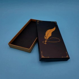 Resim Kalem Kutusu Siyah Tüylü Kalem Tasarımlı 