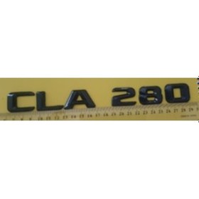 Resim Mercedes Uyumlu Yazı Cla 280 Siyah 