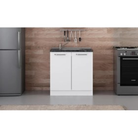 Resim Minar 80 cm Mutfak Dolabı Beyaz 80-B1-Alt Modül 