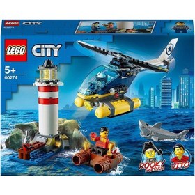 Resim LEGO® City 60274 Elit Polis Deniz Feneri Operasyonu 189 Parça 