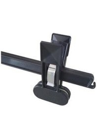 Resim Etek Pantolon Askısı 6 Adet Elbise Askısı Mandallı Askı Siyah 