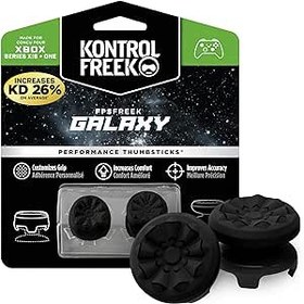 Resim KontrolFreek FPS Freek Galaxy Black Xbox One ve Xbox Series X Controller için | 2 Performance Thumbsticks | 1 High-Rise, 1 Mid-Rise | Siyah (Limited Edition) 