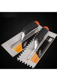 Resim Yifomall Yüksek Karbon Çelik Duvar Ve Zemin Malası, Kaymaz Tutma Kolu, Dişli Taban, Beton Ve Fayans İçin İdeal 