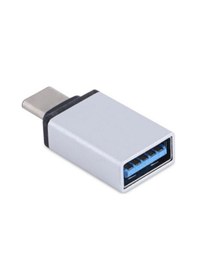 Resim Usb Dişi To Type-C Erkek Dönüştürücü Otg Çevirici Adaptör Type C 
