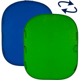 Resim Lastolıte 5687 Chromakey Mavi/Yeşil 1,5X1,8m. Katlanabilir Greenbox 
