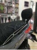Resim Redline Grafik Yamaha Xmax 250 2014-2017 Kuyruk Koruyucu Pad Siyah Beyaz 
