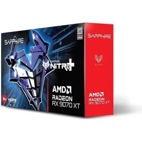 Resim Nıtro+ Amd Radeon™ Rx 9070 Xt Gamıng Oc 16GB Dual Hdmı/dual Dp Gpu Ekran Kartı 