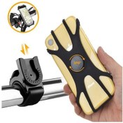 Resim Dinosaurs Bisiklet Telefon Tutucu Motosiklet Telefon Navigasyon Tutucu Paket Servis Araç Tutucu Çıkarılabilir 