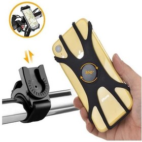 Resim Dinosaurs Bisiklet Telefon Tutucu Motosiklet Telefon Navigasyon Tutucu Paket Servis Araç Tutucu Çıkarılabilir 