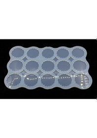 Resim Epoksikalipmarketi Epoksi Silikon Magnet Kalıbı 15'li Geode Stil 2 