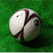 Resim Vkemall 5 Siyah Beyaz Pu Futbol Topu - 12+ Yaş İçin Dayanıklı Makine Nakışlı, Butil Lastik Zarf Hava Atımı Gerektirir Çok Renkli 