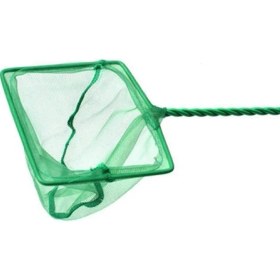 Resim Akvaryum Balık Yakalama Kepçesi File Tel Kepçe 33 cm 