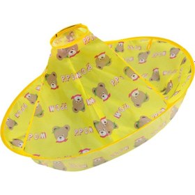 Resim Homyl Çocuklar Saç Kesme Pelerini Salon Kuaför Sarı 