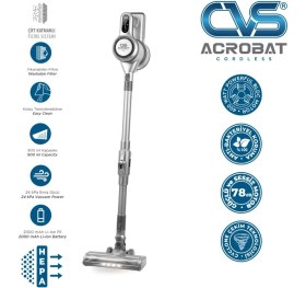 Resim CVS DN 4731 Cordless Katlanır Şarjlı Dijital Dik Süpürge 