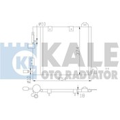 Resim KALE 393800 Kondanser (Opel: Astra G Zafira A) 1850056 (WH181873) 