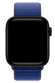 Resim Apple Watch Uyumlu Spor Loop Kordon Ocean - 38 - 40 - 41 - (42-Watch-10 - 11)mm M/L 