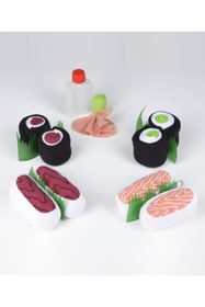 Resim Socks + Stuff Sushi Set #1 4’lü Set Çocuk Çorap 