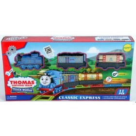 Resim Thomas Tren Tomas Tren ve Arkadaşları - 11 Parça Pilli Tren Seti 