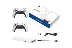 Resim Derin Stok 2.4 Ghz Oyun Konsolu Çift Konsol 4K Hd Game Stick 