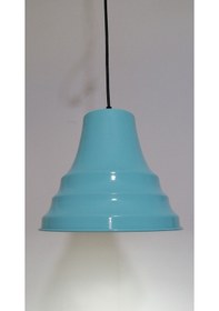 Resim Riolight Retro Turkuaz Içi Turkuaz Tekli Metal Sarkıt Çap:23Cm (538286769) 