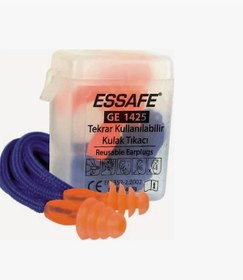 Resim Essafe İpli Kulak Tıkacı 100 Adet 