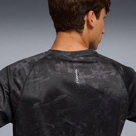 Resim Puma Run Velocity AOP Erkek Tişört, M Beden PUM527603P01P0100M 
