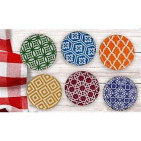 Resim Porland Morocco Serisi 6 Adet 20Cm Düz Tabak 